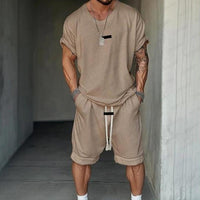 🎁New arrival 40% OFF💥Men's Casual T-Shirt & Shorts Set