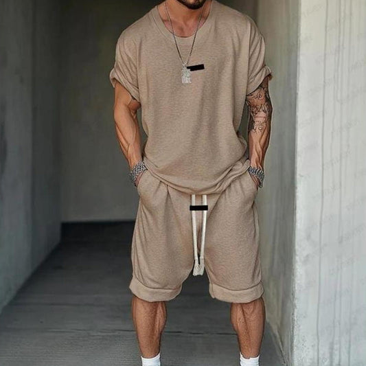 🎁New arrival 40% OFF💥Men's Casual T-Shirt & Shorts Set