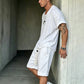 🎁New arrival 40% OFF💥Men's Casual T-Shirt & Shorts Set