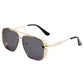 🎁New arrival 40% OFF💥 Retro Double Bridge Metal Frame Sunglasses