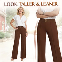 🎁New arrival 40% OFF💥Women's High-Waist Wide-Leg Trousers