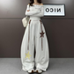 🎁New arrival 40% OFF💥Star Patch Baggy Pants with Decorative Straps