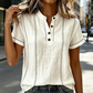 👚 54% OFF NOW! 🌿 Women's Casual Short Sleeve Top – Breathable, Relaxed Fit & Unique Stitch Detail ✨