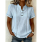 👚 54% OFF NOW! 🌿 Women's Casual Short Sleeve Top – Breathable, Relaxed Fit & Unique Stitch Detail ✨