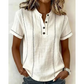 👚 54% OFF NOW! 🌿 Women's Casual Short Sleeve Top – Breathable, Relaxed Fit & Unique Stitch Detail ✨