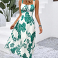 ⏳Limited-time 56% off⏰Women's Floral Print Spaghetti Strap Dress🌿👗