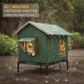 🏠 LIMITED-TIME 54% OFF! 🐈Elevated Insulated Outdoor Cat House – Weather-Resistant Shelter with Thermal Lining & Raised Stand