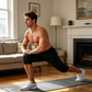 🩳55% OFF NOW! 🏃 Men's Quick-Dry Sports Capri Pants – Stretchy & Breathable with Secure Zipper Pockets – Elastic Waist & Versatile Fit 🧘‍♂️