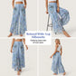 👖 60% OFF NOW! 🌷Summer Cool Dea🎉Women's Printed Wide-Leg Drawstring Trousers