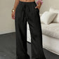 ✨2026 New Arrivals Sale💎—50%💃Women's Solid-Color Pleated Wide-Leg Pants