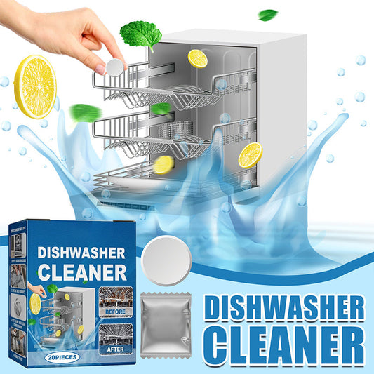 🍽️ 62% OFF NOW! ⏰ Dishwasher Cleaner & Deodorizer Tablets – Removes limescale & grease, eliminates odors & leaves dishwasher fresh and clean ✨