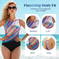 🏖️Summer Hot Sale ⚡50K+ SOLD!🩱🌊Fashion Printed One-Piece Swimsuit | Soft Stretch Fabric & Ruching Detail for an Instant Slimming Look