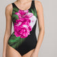 🏖️Summer Hot Sale ⚡50K+ SOLD!🩱🌊Fashion Printed One-Piece Swimsuit | Soft Stretch Fabric & Ruching Detail for an Instant Slimming Look