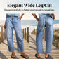 ⏳Time-Limited Special⏰Women's High Waisted Wide Leg Denim Shorts – Leg-Lengthening & Vintage Wash – Casual Cropped Jeans 👒