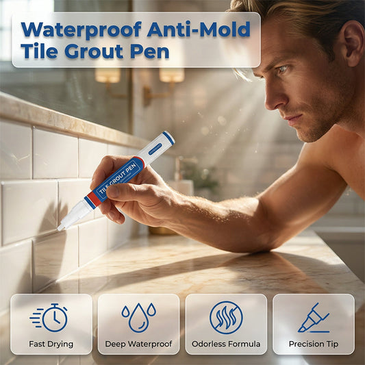 📢📢Buy 2 get 1 free ⏰ Waterproof Tile Grout Repair Kit
