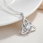 🥳 Hot Sale 2026 🥳 ⏳ 50% off for a limited time ⏰ Celtic knot heart-shaped pendant necklace!!