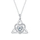 🥳 Hot Sale 2026 🥳 ⏳ 50% off for a limited time ⏰ Celtic knot heart-shaped pendant necklace!!