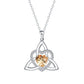 🥳 Hot Sale 2026 🥳 ⏳ 50% off for a limited time ⏰ Celtic knot heart-shaped pendant necklace!!
