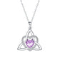 🥳 Hot Sale 2026 🥳 ⏳ 50% off for a limited time ⏰ Celtic knot heart-shaped pendant necklace!!