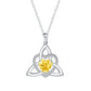 🥳 Hot Sale 2026 🥳 ⏳ 50% off for a limited time ⏰ Celtic knot heart-shaped pendant necklace!!