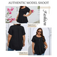 👚 52% OFF NOW! ✨ Women's Pleated Front Puff Sleeve T-Shirt – Soft, breathable & elegant puff sleeves – perfect for work, brunch or spring days 🌸