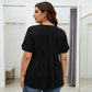 👚 52% OFF NOW! ✨ Women's Pleated Front Puff Sleeve T-Shirt – Soft, breathable & elegant puff sleeves – perfect for work, brunch or spring days 🌸