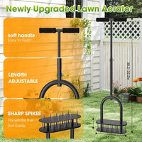 🔥 54% OFF on selected products🎉💐 50% OFF NOW!   Heavy-Duty Manual Lawn Coring Aerator