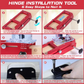 📢📢 57% OFF !! ⏰ Adjustable Door Hinge Mortise Jig Kit – Precision Routing, Quick Setup & Perfect for Carpenters, Joiners & DIY Home Renovations 🔧✨