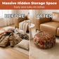 🥳2026 HOT SALE💥54% Off🥳 Multifunctional Storage Ottoman Pouf🪑