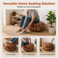 🥳2026 HOT SALE💥54% Off🥳 Multifunctional Storage Ottoman Pouf🪑