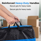 📦Last Day SALE ONLY £9.9!!!🧳Jumbo Moving & Storage Bag– Folds flat, perfect for moving, travel or closet organization – reusable & easy to clean 🏠