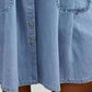 ⏰🔥LIMITED TIME 52% OFF!🔥Women's Casual Loose Fit Denim Dress with Pockets