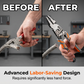 ⏳Time-Limited 53% OFF！！⏰ Ratchet Lineman's Pliers – Cut, Strip, Grip & Crimp – Self-Locking, Anti-Rust & All-in-One Electrician Essential 🛠️