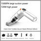 🔥50K+ SOLD🔋High-Power Cordless Vacuum Cleaner Kit for Car🚗Strong Suction💨Rechargeable Handheld⚡Full Accessory Car Interior Cleaner