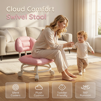 🪑55% OFF NOW! ⏰ Rolling Low Stool with Backrest – Padded seat & silent casters – Perfect for workshops, garages or studios – comfortable and mobile 🛠️✨