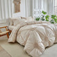 🛏️2026 HOT SALE 35000+ Sold 53% OFF! 💤🌙Elegant Tufted Floral Pinch Pleat Duvet Cover Set, Premium Soft Breathable Bedding Set, Stylish Cozy Bedroom Decor with Pillowcases