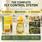 🐝🏡 LIMITED-TIME 56% OFF! Indoor & Outdoor Hanging Fly Trap – Four Entry Openings, Easy Setup & Reusable Pest Control
