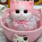 🐹 Last Day Special Price £9.99! Free Shipping！✨🐱 Squishy Cat Plush Toy – Soft Slow-Rebound Stress Relief Companion
