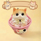 🐹 Last Day Special Price £9.99! Free Shipping！✨🐱 Squishy Cat Plush Toy – Soft Slow-Rebound Stress Relief Companion