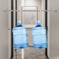 🧥60% OFF NOW! Adjustable No‑Drill Tension Rod, 70‑100cm Spring Tension Clothes Hanging Rod, No‑Damage Non‑Slip Closet Curtain Rod, Max 15KG Load for Wardrobe, Bathroom