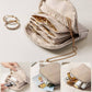 📢📢 56% OFF !! ⏰ Mini Travel Jewellery Bag with Zip – Compact, Portable & Perfect for Rings, Earrings & Necklaces ✨