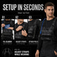 🔥Hot Sale 58% OFF🔥Front & Back Cycling Vest Pack for Men – Hydration Ready, 3L Storage, Breathable Mesh 🏃