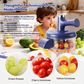 ⏳🔥LIMITED-TIME 50% OFF! ⏰Electric Fruit Peeler & Mixer – 2-in-1, USB Rechargeable, One-Touch, 10s Peel 🍎