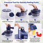 ⏳🔥LIMITED-TIME 50% OFF! ⏰Electric Fruit Peeler & Mixer – 2-in-1, USB Rechargeable, One-Touch, 10s Peel 🍎