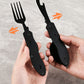 🎉🎉Surprise 56% off！🏕️Must-have for outdoor trips 🍴🥄4-In-1 Outdoor Folding Multifunctional Tableware