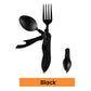 🎉🎉Surprise 56% off！🏕️Must-have for outdoor trips 🍴🥄4-In-1 Outdoor Folding Multifunctional Tableware
