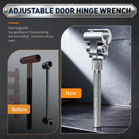 🎉 2026 Sale — Over 13,700 Sold!🔧 Universal Stainless Steel Adjustable Door Hinge Wrench Repair Tool ✨