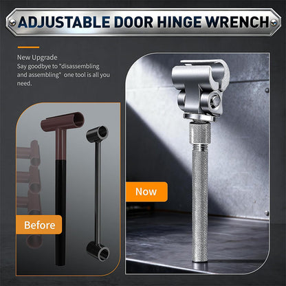 🎉 2026 Sale — Over 13,700 Sold!🔧 Universal Stainless Steel Adjustable Door Hinge Wrench Repair Tool ✨