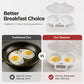 🥳2026 HOT SALE🥳💞50K+ SOLD! 🥗🎁 53% OFF + BUY 2 GET 3 FREE! Microwave Egg Poacher –Dual‑cavity, non‑stick & easy clean. Healthier than frying – stock up & save! 🏠✅
