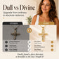 ⏳Limited-time60% off⏰Women's Sparkling Twisted Knot Cross Pendant Necklace✝️📿